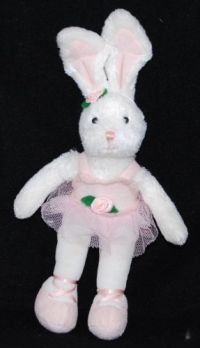Gund TWINKLE TOES Ballerina Rabbit Tutu Plush #3688